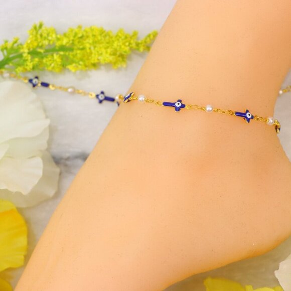 Minimalist Anklet, Sleek & Modern Design, Women’s Fashion, YC110021-A - Picture 9 of 10